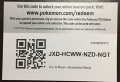 Code Card: 36x Guardians Rising (Emailed)